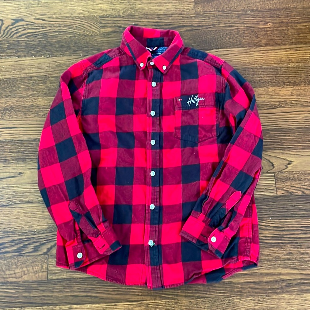 Tommy Hilfiger Boy’s Flannel Shirt size L